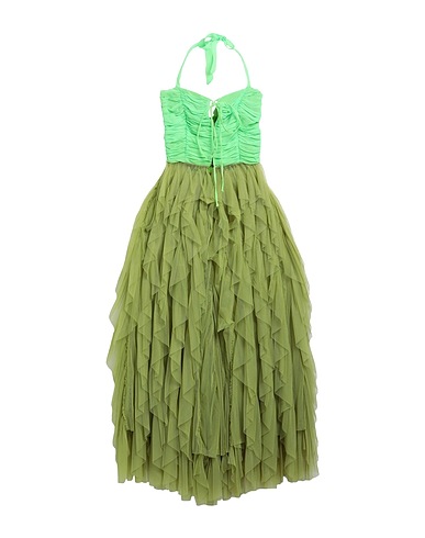 ANIYE BY Midi dress Lime green 100% Polyamide, Viscose