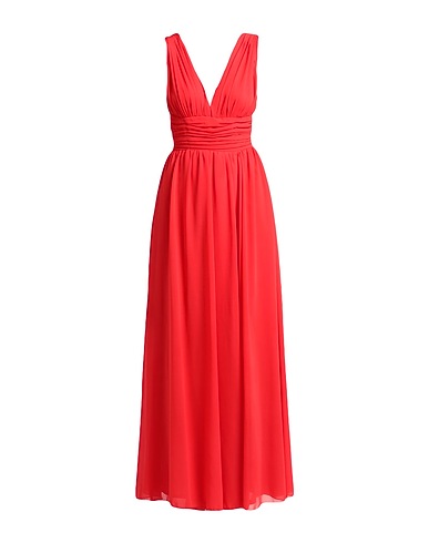 NO SECRETS Long dress Red 100% Polyester