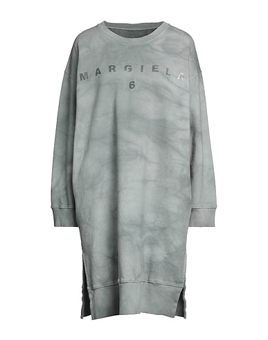 MM6 MAISON MARGIELA Midi dress Grey 100% Cotton