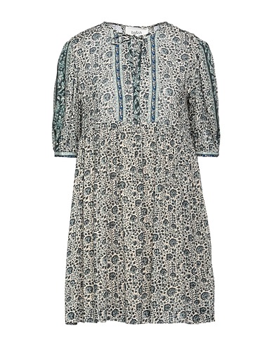 BA&SH Short dress Dark green 100% Viscose