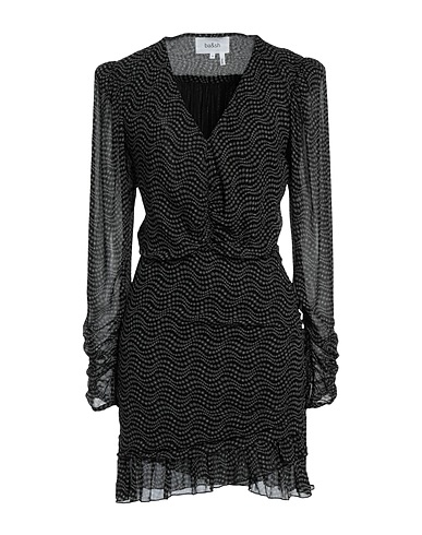 BA&SH Vestito corto Nero 100% Viscosa
