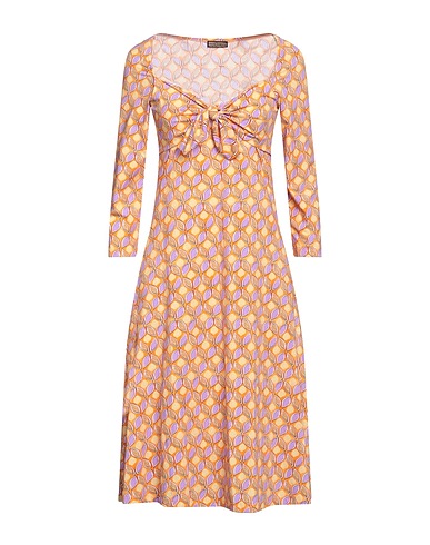 MALÌPARMI Vestito midi Albicocca 81% Poliammide, 19% Elastan