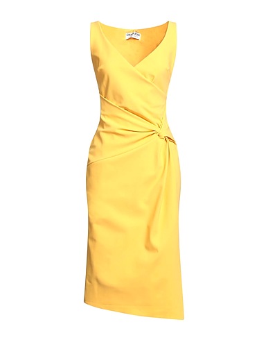 CHIARA BONI LA PETITE ROBE Yellow 72% Polyamide, 28% Elastane