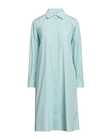 MAX MARA Midi dress Sky blue 100% Cotton