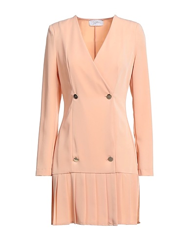 SOALLURE Vestito corto Cipria 95% Poliestere, 5% Elastan