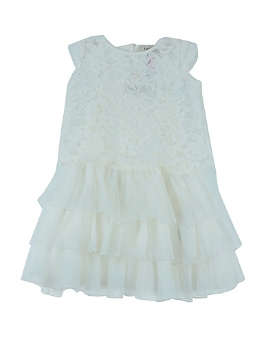 TWINSET Vestido para bebé  White 100% Viscose, Polyester, Polyamide