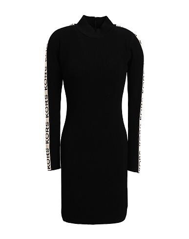 MICHAEL MICHAEL KORS Short dress Black 63% Recycled viscose, 19% Nylon, 15% Polyester, 3% Elastane