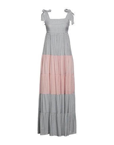 SOALLURE Long dress Grey 100% Viscose