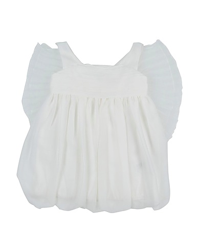 FUN & FUN Dress White 100% Polyester