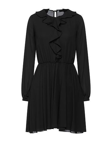 FRANKIE MORELLO Short dress Black 100% Polyester