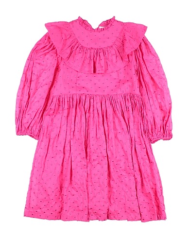 PETITE AMALIE Dress Fuchsia 100% Linen
