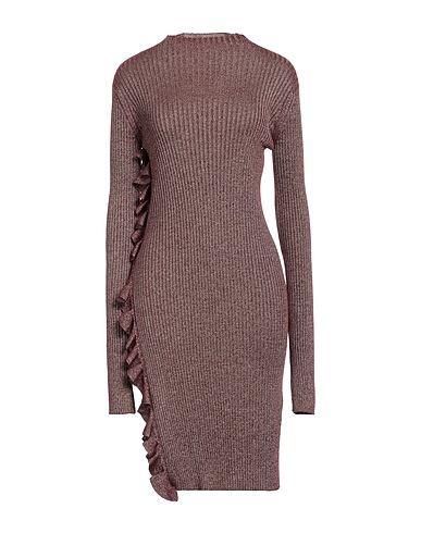 JIL SANDER Jumper Brick red 50% Virgin Wool, 50% Viscose
