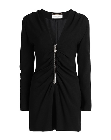 SAINT LAURENT Jumpsuits 53% Acetate, 47% Viscose, Silk