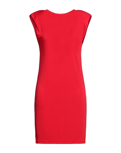 GAI MATTIOLO Short dress Red 95% Polyester, 5% Elastane