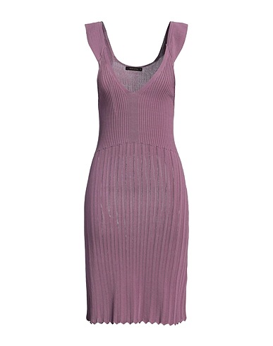 GOA GOA Midi dress Mauve 80% Viscose, 20% Nylon