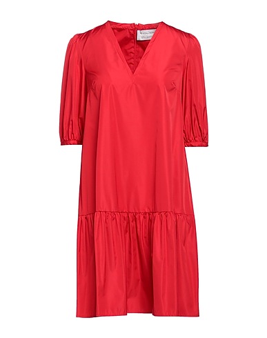 VIOLANTI Kurzes Kleid Rot 100% Polyester