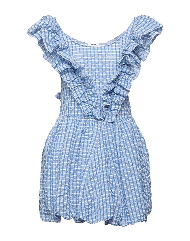JIJIL Short dress Azure 46% Cotton, 45% Polyester, 9% Polyamide