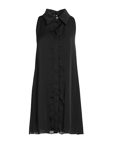 FELEPPA Shirt dress Black 100% Polyester