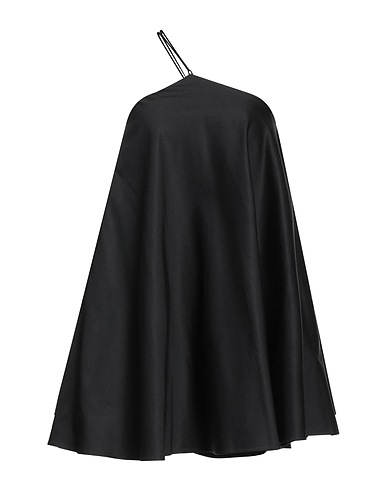 JIJIL Kurzes Kleid Schwarz 97% Baumwolle, 3% Elastan