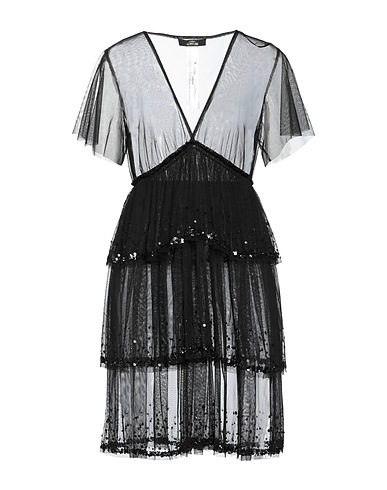 ACTITUDE by TWINSET Short dress Black 100% Polyester