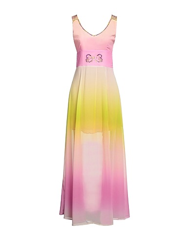 EAN 13 Long dress Pink 100% Polyamide