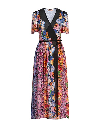 TWINSET Midi dress Black 100% Viscose