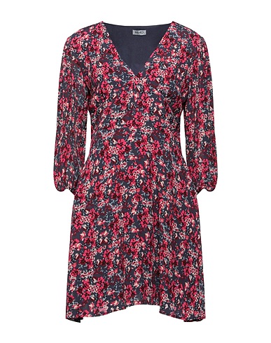 LIU •JO Short dress Midnight blue 100% Viscose