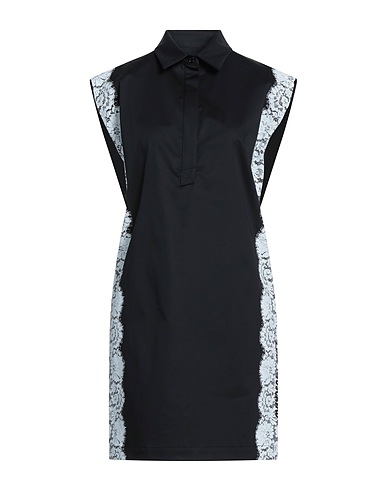LOVE MOSCHINO Vestito chemisier Nero 97% Cotone, 3% Elastan