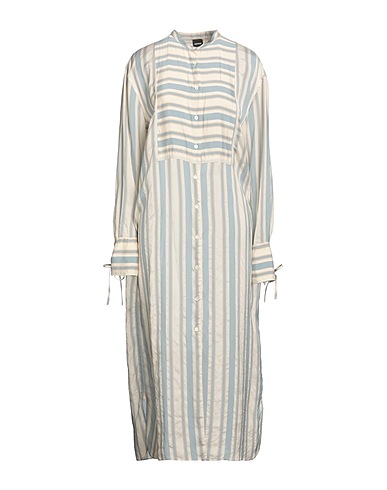 ASPESI Hemdkleid Beige 80% Viskose, 20% Seide