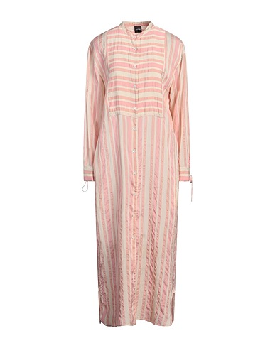 ASPESI Vestido camisero Rosa 80% Viscosa, 20% Seda