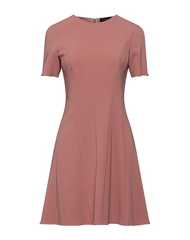 THEORY Short dress Antique rose 70% Triacetate, 30% Polyester