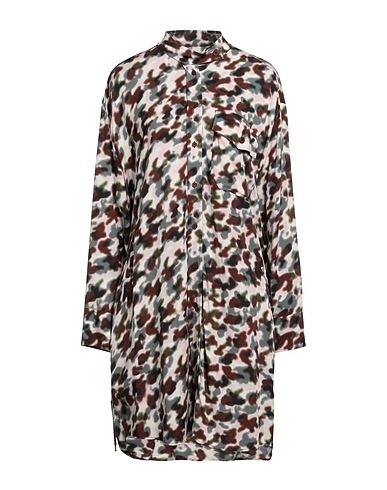 KENZO Hemdkleid Braun 100% Viskose