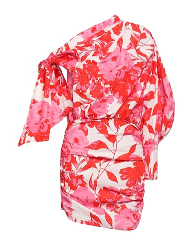 SISTERS Vestito corto Rosa 99% Cotone, 1% Elastan