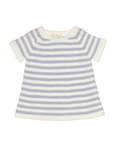 FINA EJERIQUE Vestido para bebé  Grey 100% Cotton