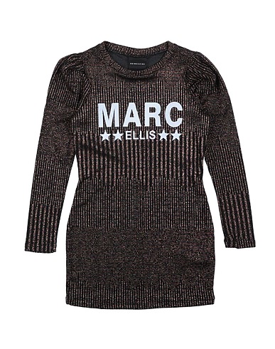 MARC ELLIS Dress Black 50% Nylon, 45% Textile fibers, 5% Elastane