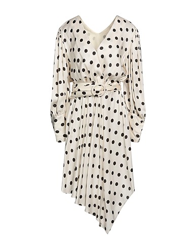 SIMONA CORSELLINI Short dress Ivory 100% Viscose