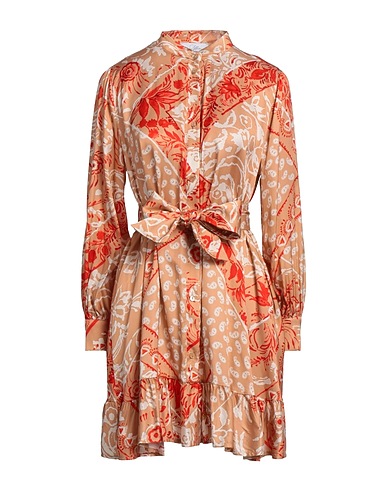 SOALLURE Shirt dress Blush 100% Viscose