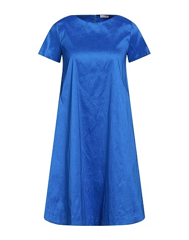 ROSSOPURO Vestito corto Blu 64% Poliestere, 33% Nylon, 3% Elastan