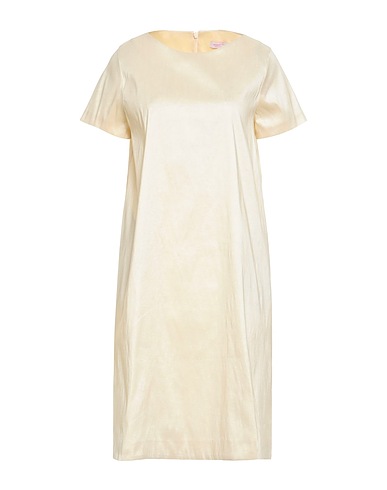 ROSSOPURO Vestito corto Avorio 64% Poliestere, 33% Nylon, 3% Elastan