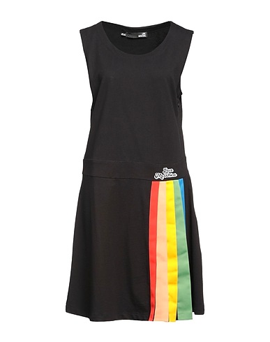 LOVE MOSCHINO Midi dress Black 100% Cotton
