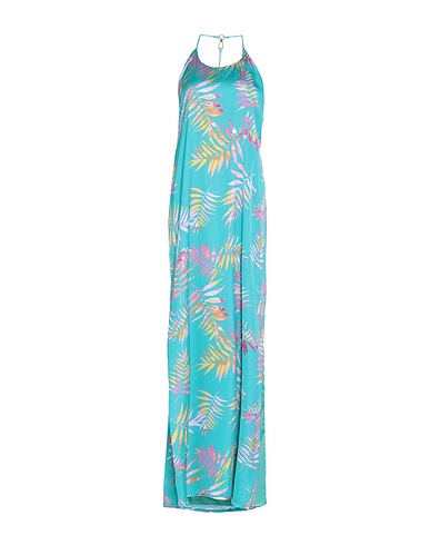 FELEPPA Long dress Emerald green 100% Polyester
