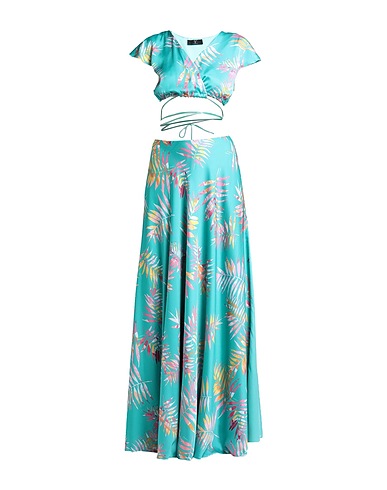 FELEPPA Long dress Green 100% Polyester