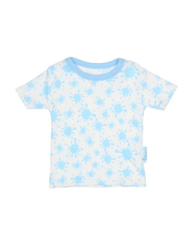 BLUEBIRD T-shirt Sky blue 100% Cotton