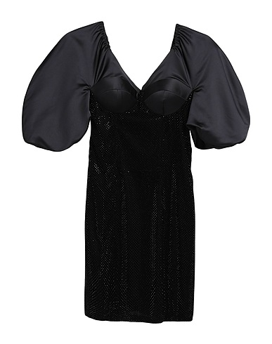SILVIA ASTORE Short dress Black 100% Polyester