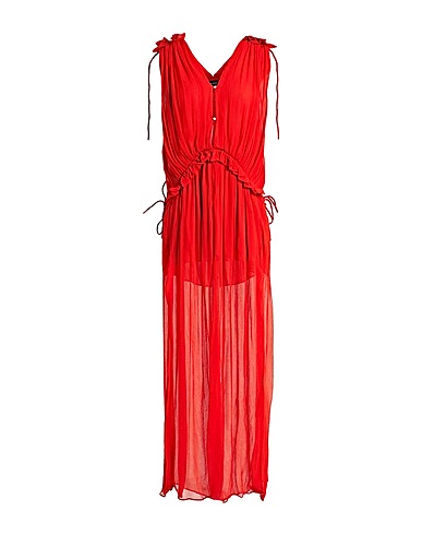 ISABEL MARANT Long dress Orange 100% Silk