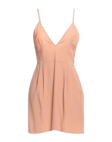 ALBERTA FERRETTI Short dress Sand 100% Viscose