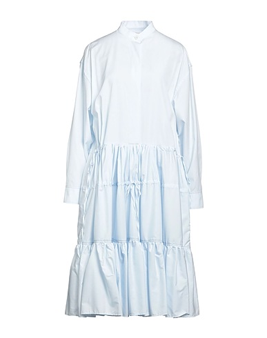 MARNI Midi dress Sky blue 100% Cotton