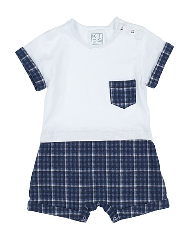 KID'S COMPANY Baby jumpsuit  White 100% Cotton