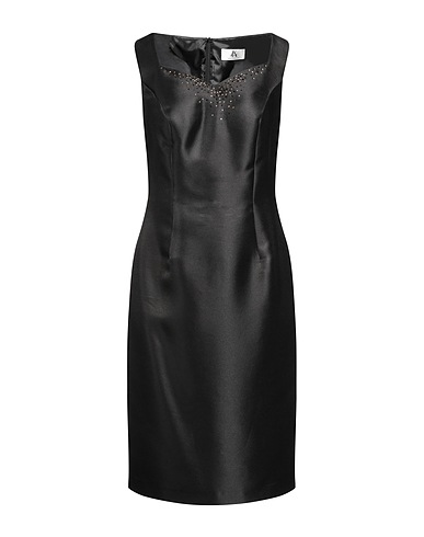 LA LUIGI AULETTA Vestito midi Nero 100% Poliestere