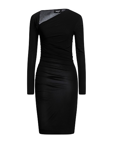 DSQUARED2 Midi dress Black 100% Viscose